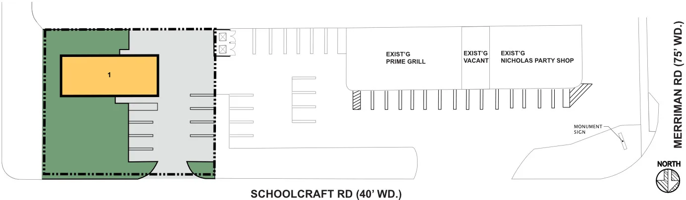 31821 Schoolcraft Rd site plan