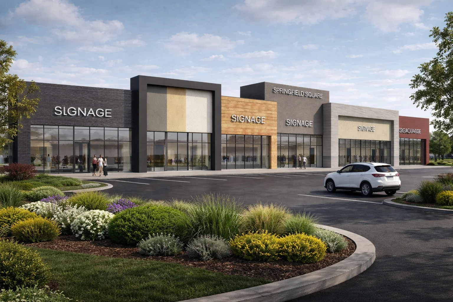 Springfield Square architectural rendering