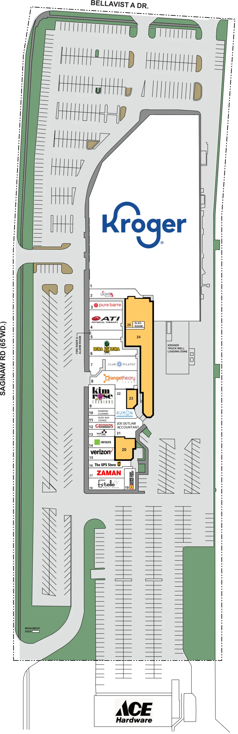 Grand Mall & Office Center site plan